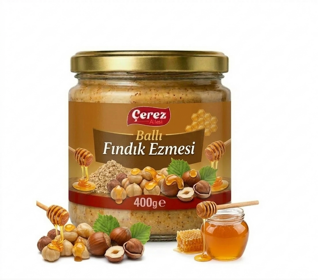 BALLI GİRESUN FINDIĞI EZMESİ 400 Gram